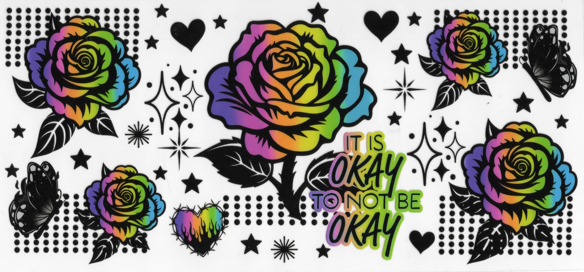 0703 Neon Rose