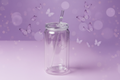 16oz Tumbler with Lavender Butterfly Background