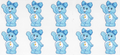1706 Care Bear Blue
