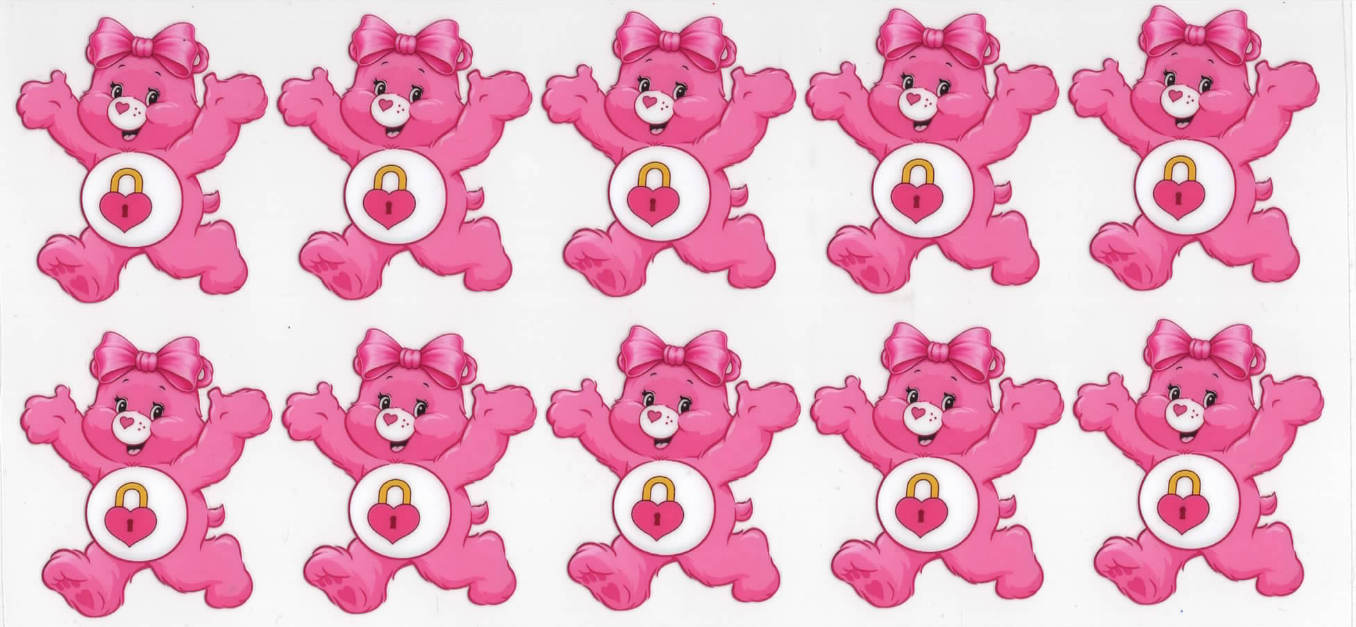 1707 Care Bear Pink