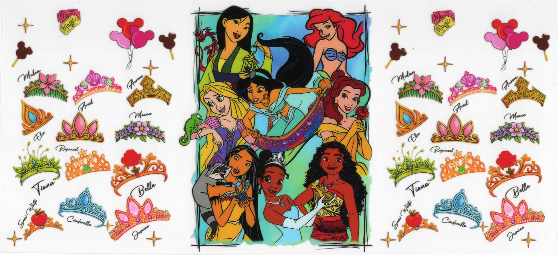 Disney Princess Wraps