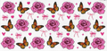 0715 Butterflies/Roses