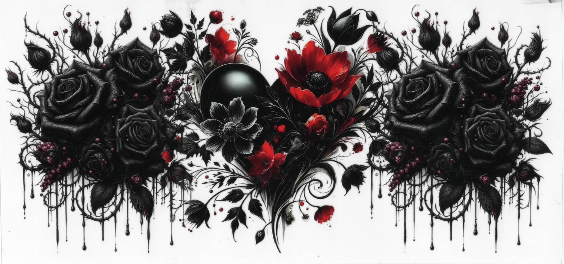 0718 Heart/Roses