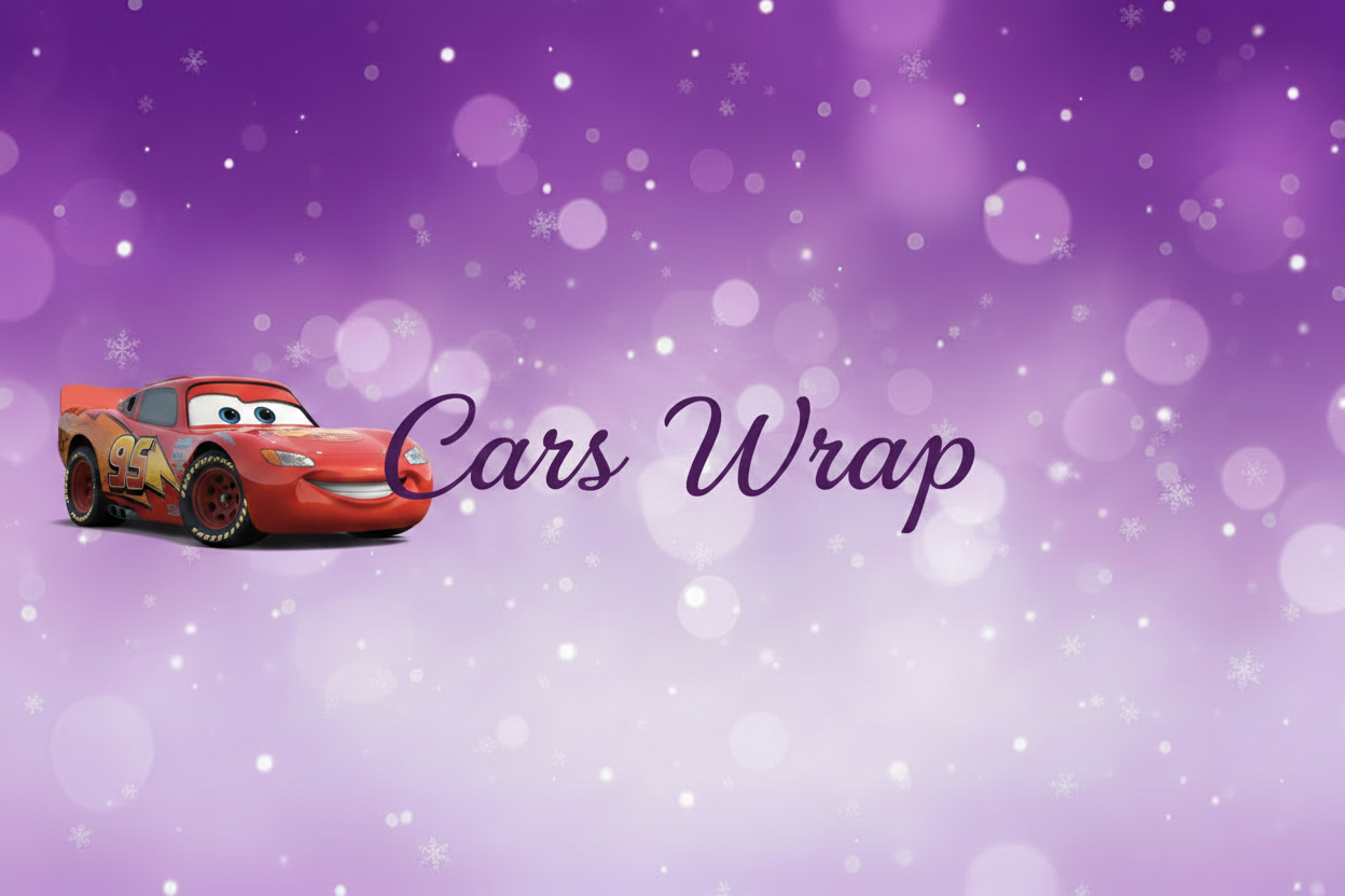 Cars Wrap with Lightning McQueen