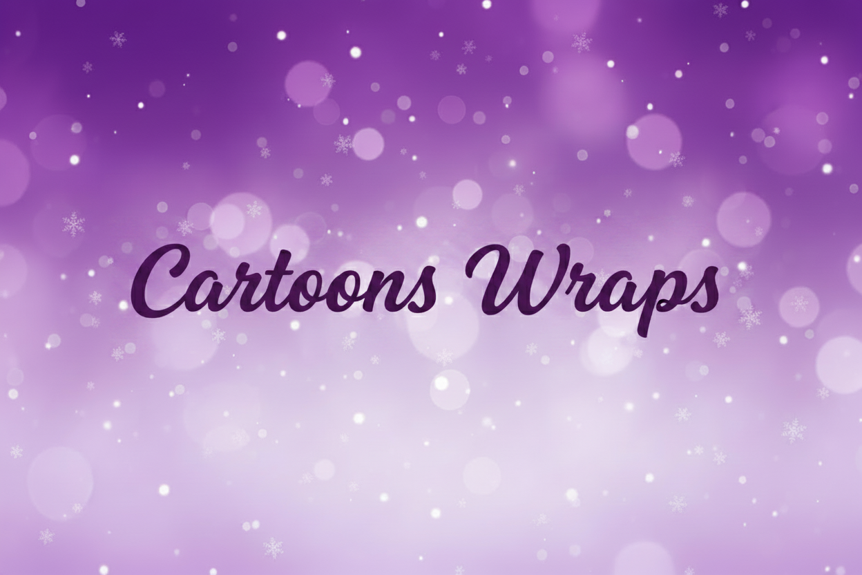 Cartoons Wraps Banner