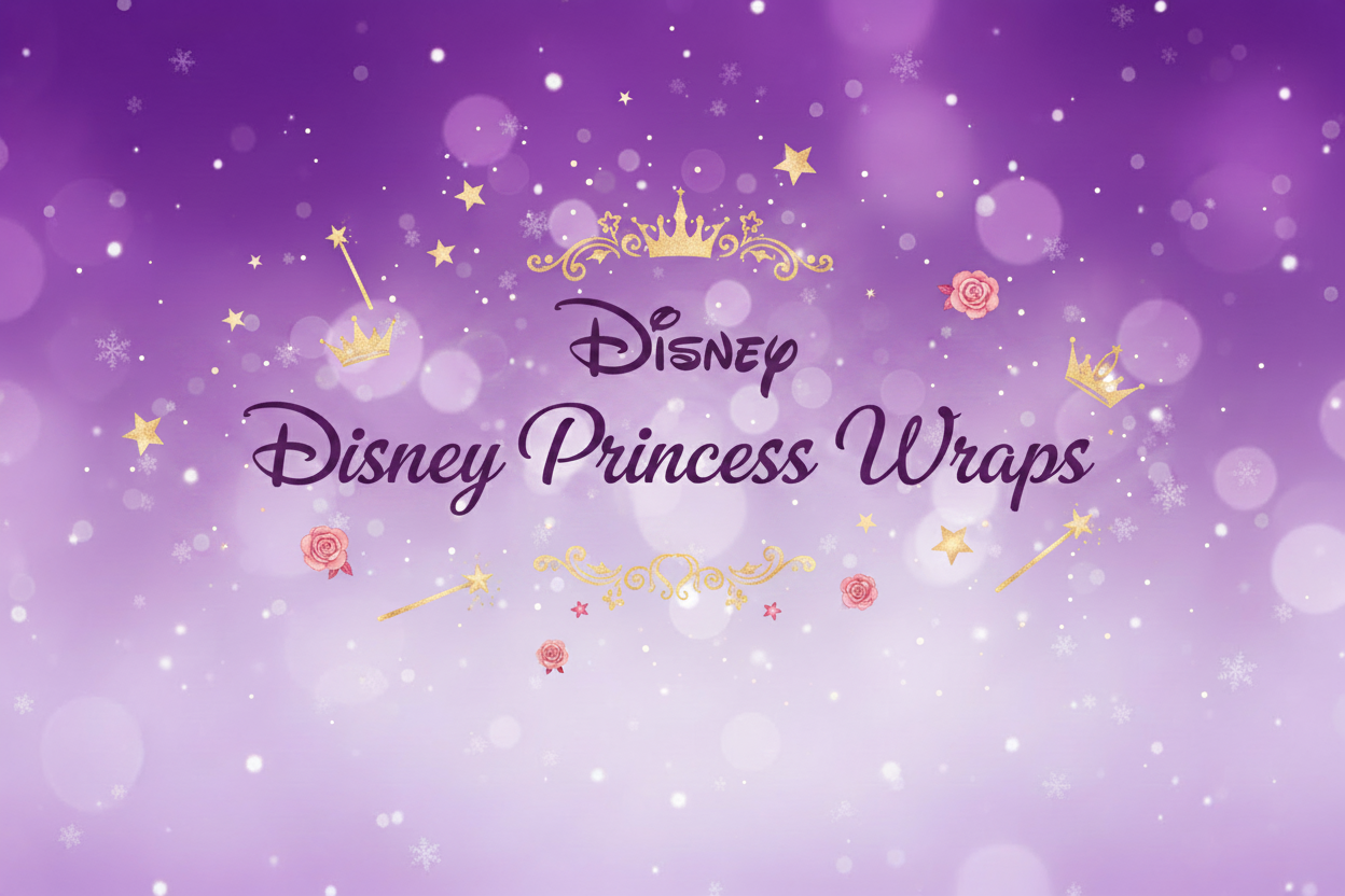 Disney Princess Wraps Banner