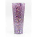 Glitter Tumbler White Background