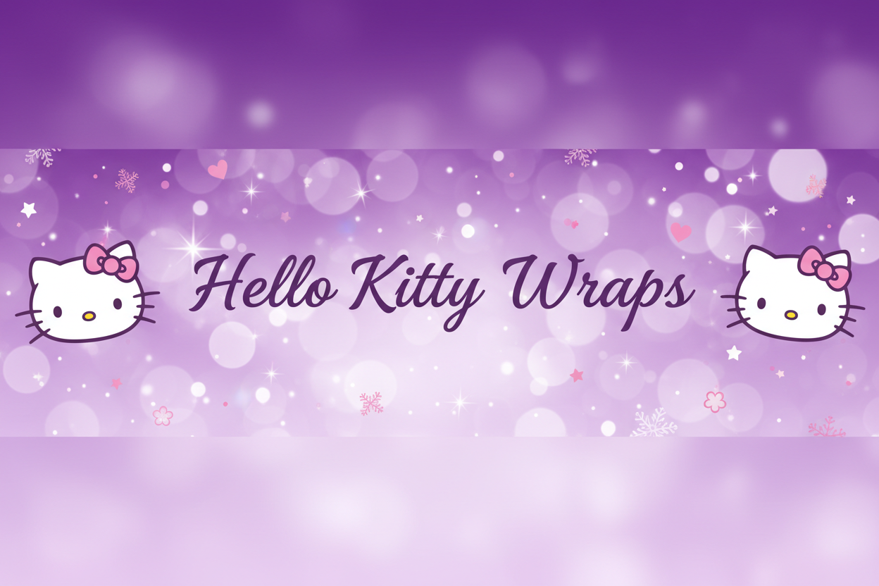 Hello Kitty Wraps Banner