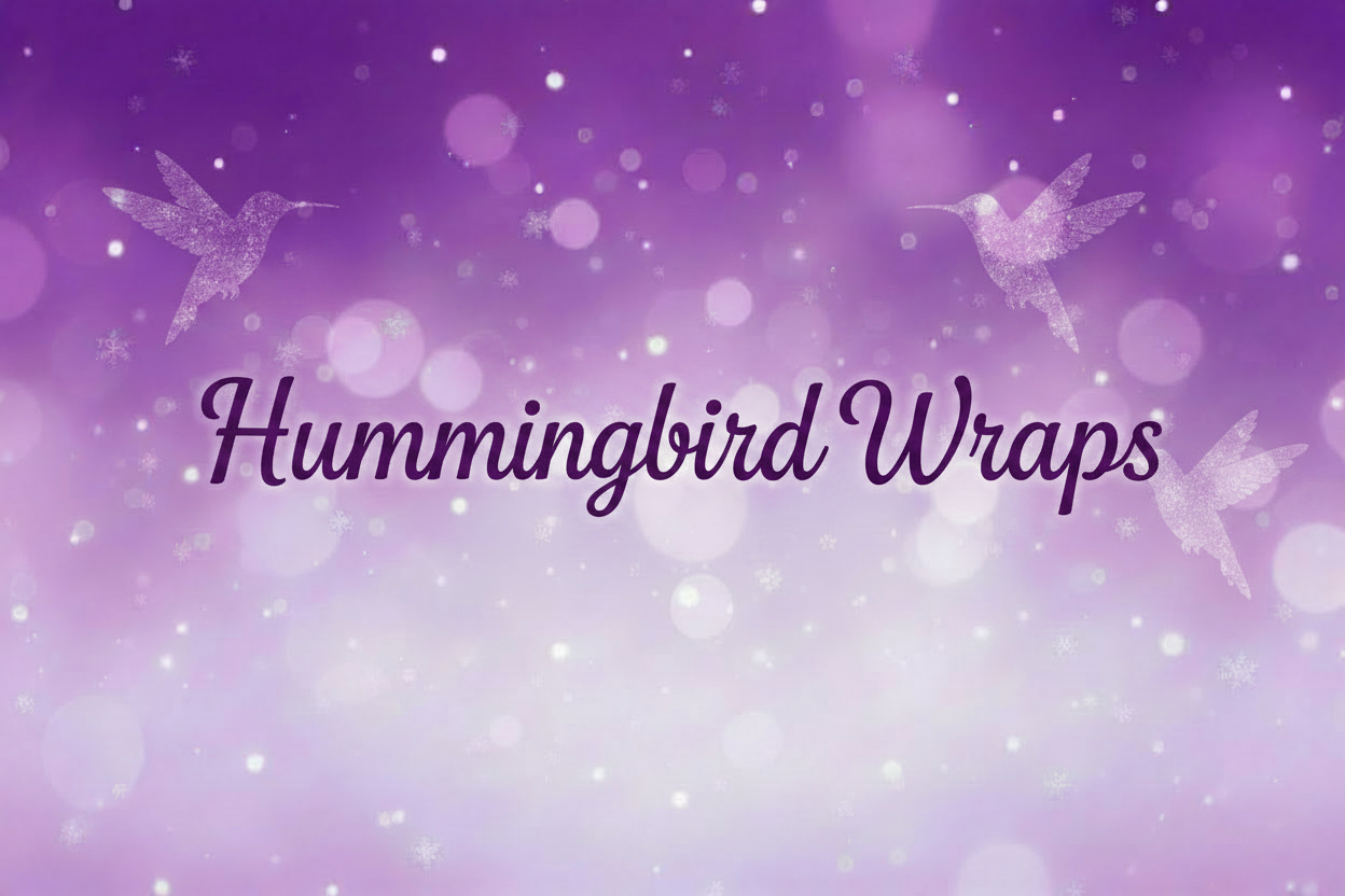 Hummingbird Wraps Banner