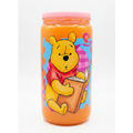Orange Glitter Tumbler White Background