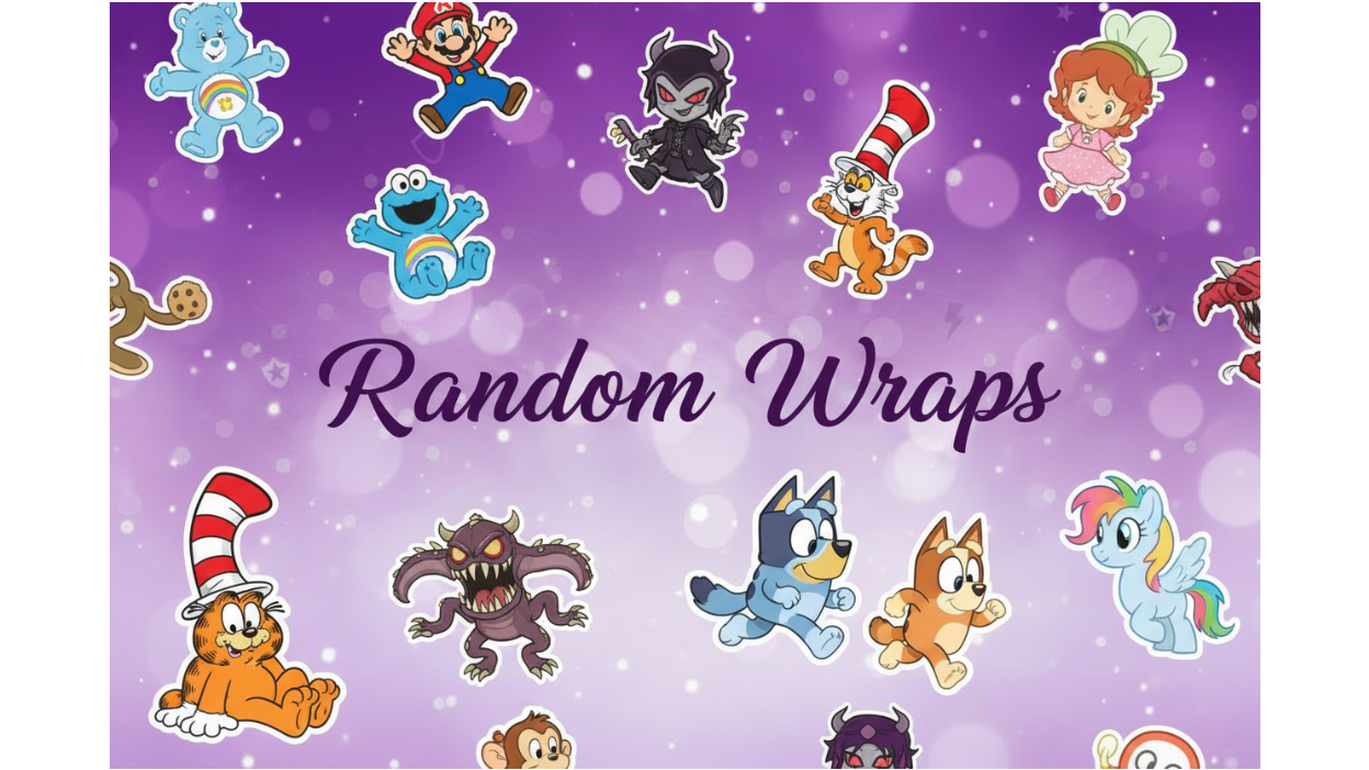 Random Wraps Full Character Lineup Banner