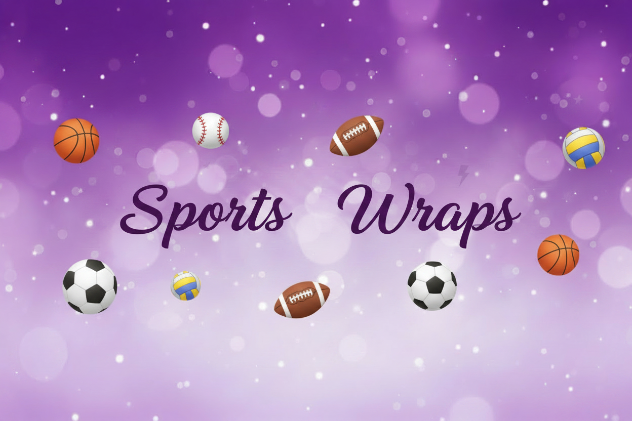 Sports Wraps with Balls Banner